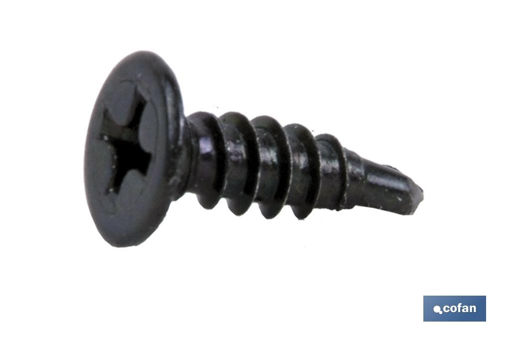 TORNILLO AUTOT. EXTRAPLANO 4,2 X 14 NEGRO