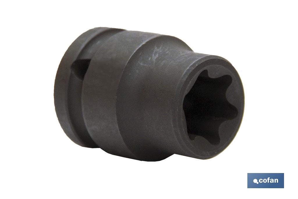 VASO IMPACTO 1/2 TORX E-16