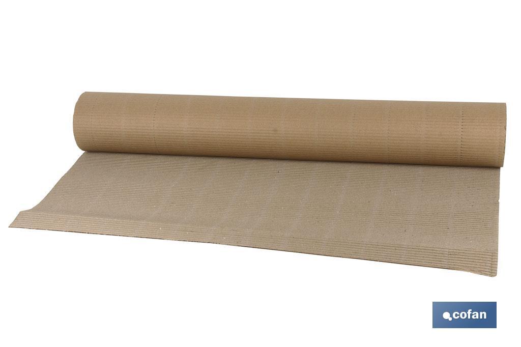 ROLLO CARTÓN ECOLÓGICO MARRÓN 09X25 M (PACK: 1 UDS)