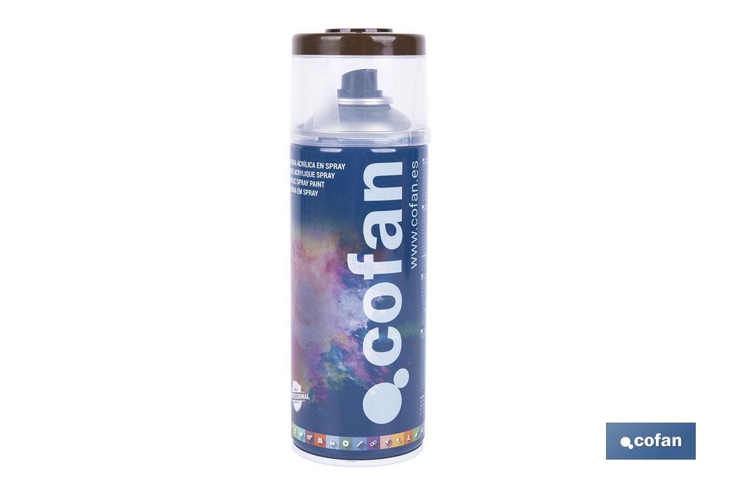 PINTURA ACRIL. 400ML - 8014 MARRÓN SEPIA (PACK: 1 UDS)