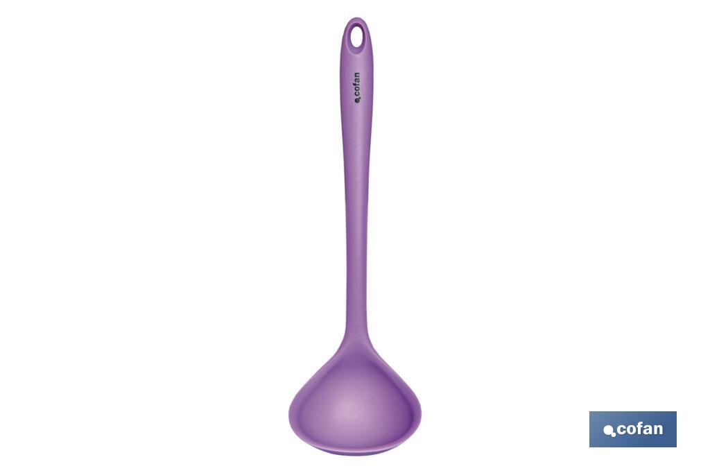 CAZO SOPA SILICONA MODELO VERGINI MORADA 28 X 8.5 CM (PACK: 1 UDS)
