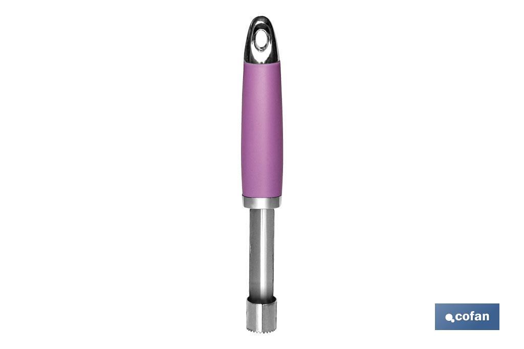 DESCORAZONADOR  MODELO SENA MORADO 21 CM (PACK: 1 UDS)