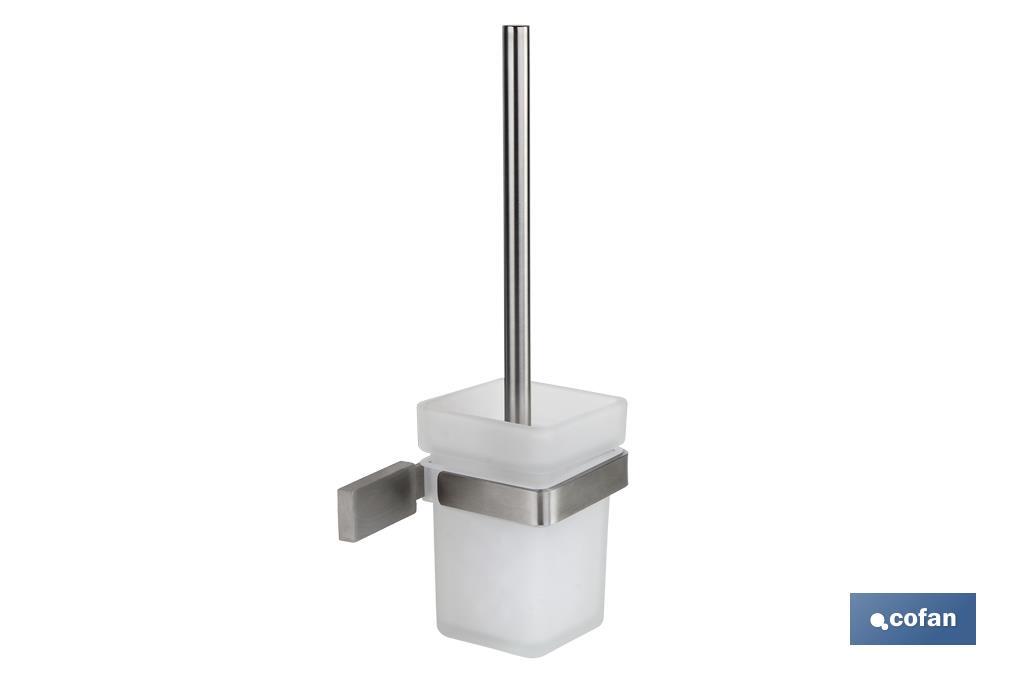 ESCOBILLERO INODORO GAMA MADEIRA INOX 304 SATIN (PACK: 1 UDS)