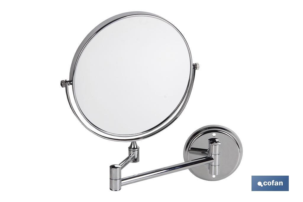 ESPEJO REDONDO BAÑO AUMENTO 3 GAMA LAGOA INOX 304 (PACK: 1 UDS)