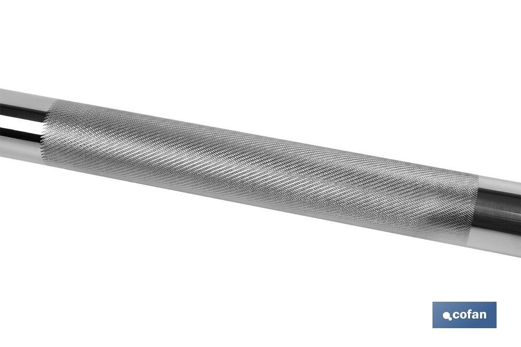 BARRA DE APOYO RECTA ANTIDESLIZANTE DE ACERO INOXIDABLE 304 (40 X 2.5 CM) (PACK: 1 UDS)