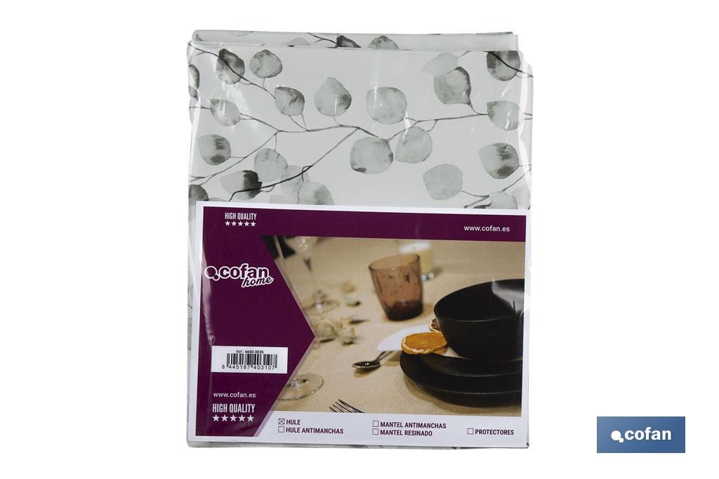 HULE ANTIMANCHAS  EUCALIPTO  1,40 x  1,40 M (PACK: 1 UDS)