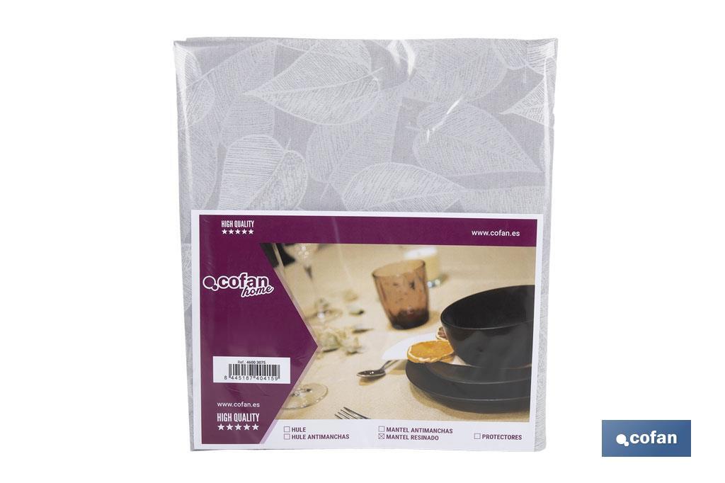 MANTEL ANTIMANCHAS RESINADO FICUS   1,40 X2,00M (PACK: 1 UDS)