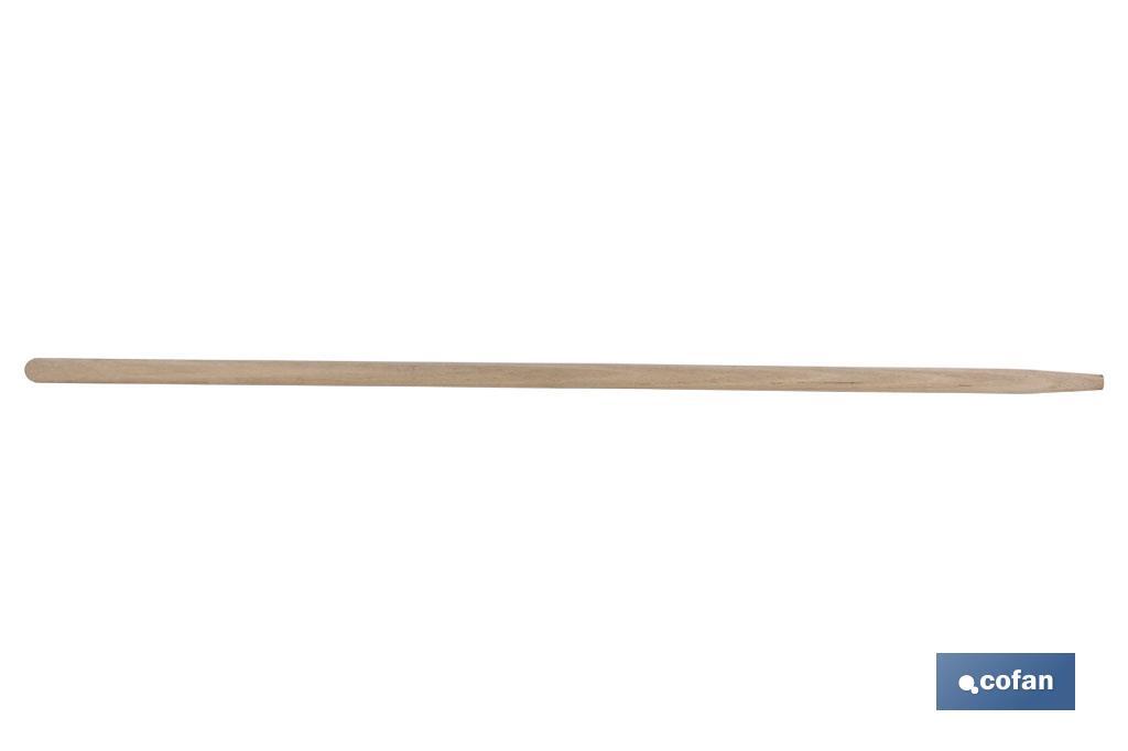 MANGO MADERA RASTRILLO (M-952)1200MM Ø29MM (PACK: 1 UDS)