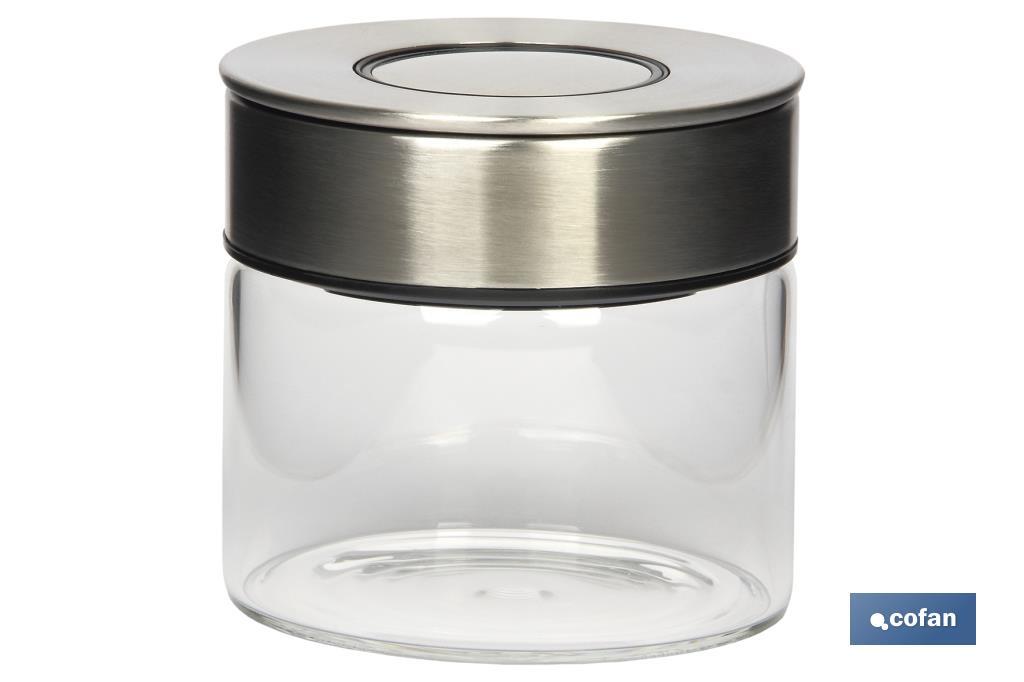 FRASCO BOROSILICATO+ACERO MODELO CICER550ML 9.6 X 10 X 10 CM