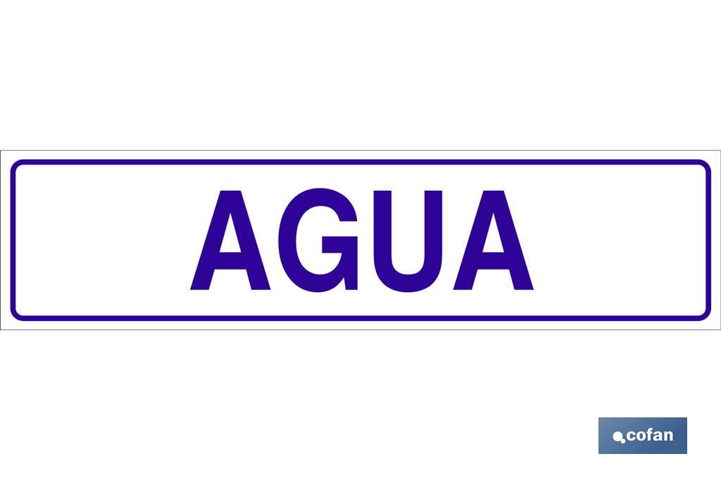 SEÑAL GLASSPACK ADHESIVA 250X62MM. (PACK: 1 UDS)