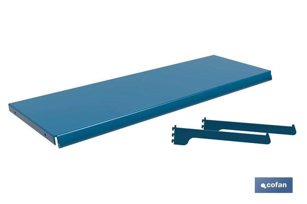 BANDEJA 1000X400 MM + 2 CARTELAS 400 MM CON TOPE TRASERO (PACK: 1 UDS)
