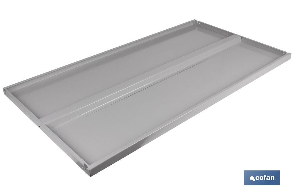 BANDEJA CON REFUERZO ESTANTERIA 930X600mm (PACK: 4 UDS)