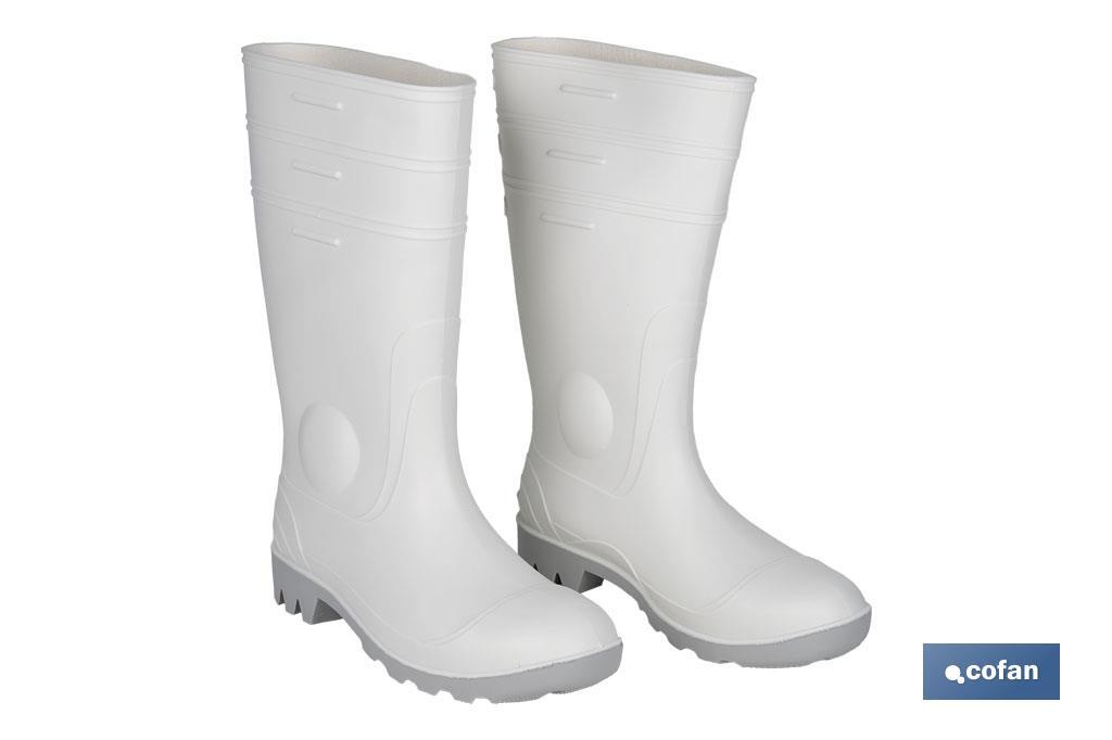 BOTA AGUA ALTA SEGUR. S-4 BLANCA T-38 (PACK: 1 UDS)