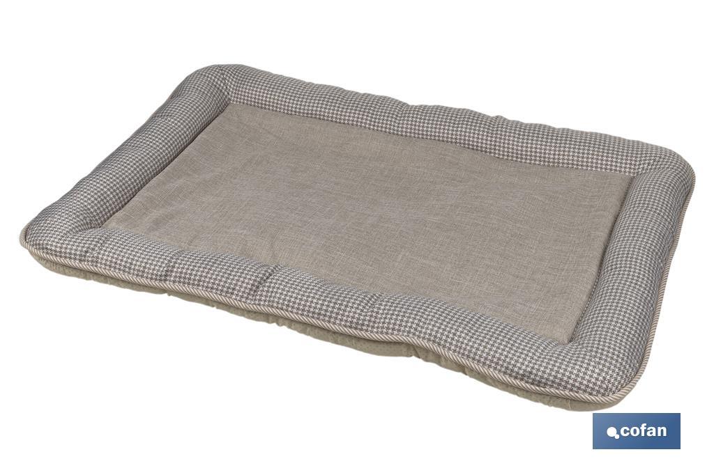 CAMA ACOLCHADA MASCOTAS MODELO COCO 86 X 57 X 7 CM (PACK: 1 UDS)