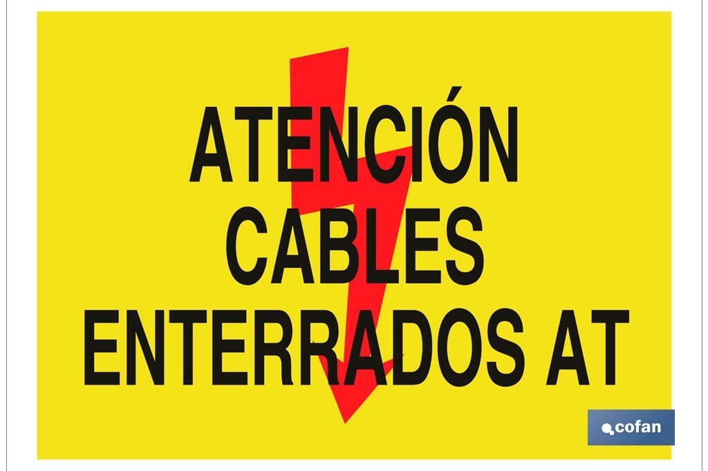 Atención cables enterrados AT