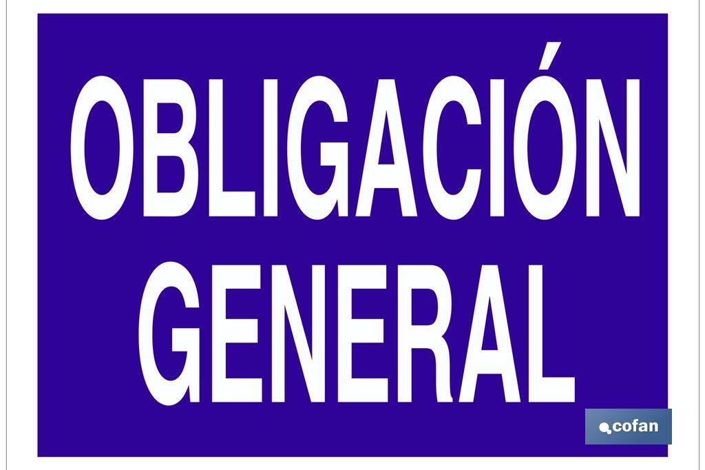 Obligación general