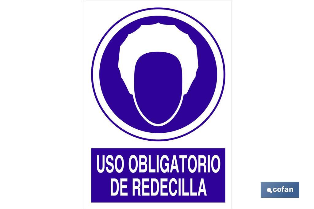 Uso obligatorio de redecilla