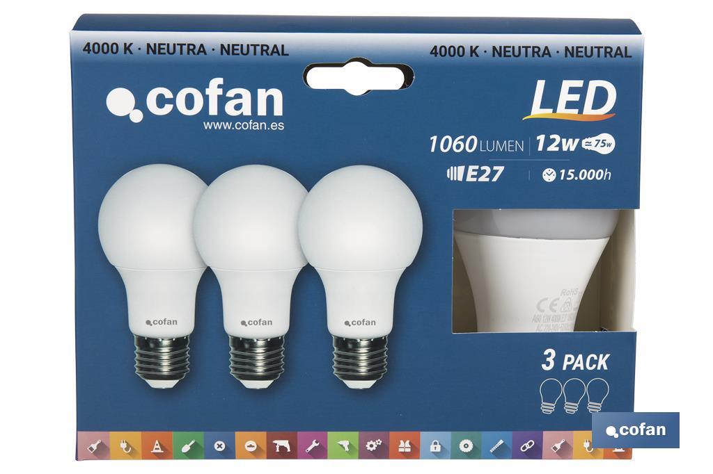 Pack de 3 bombillas Led Classic